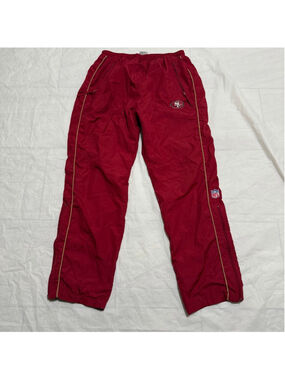 Puma Men’s Red San Francisco 49ers Vintage Track Pants Size Large